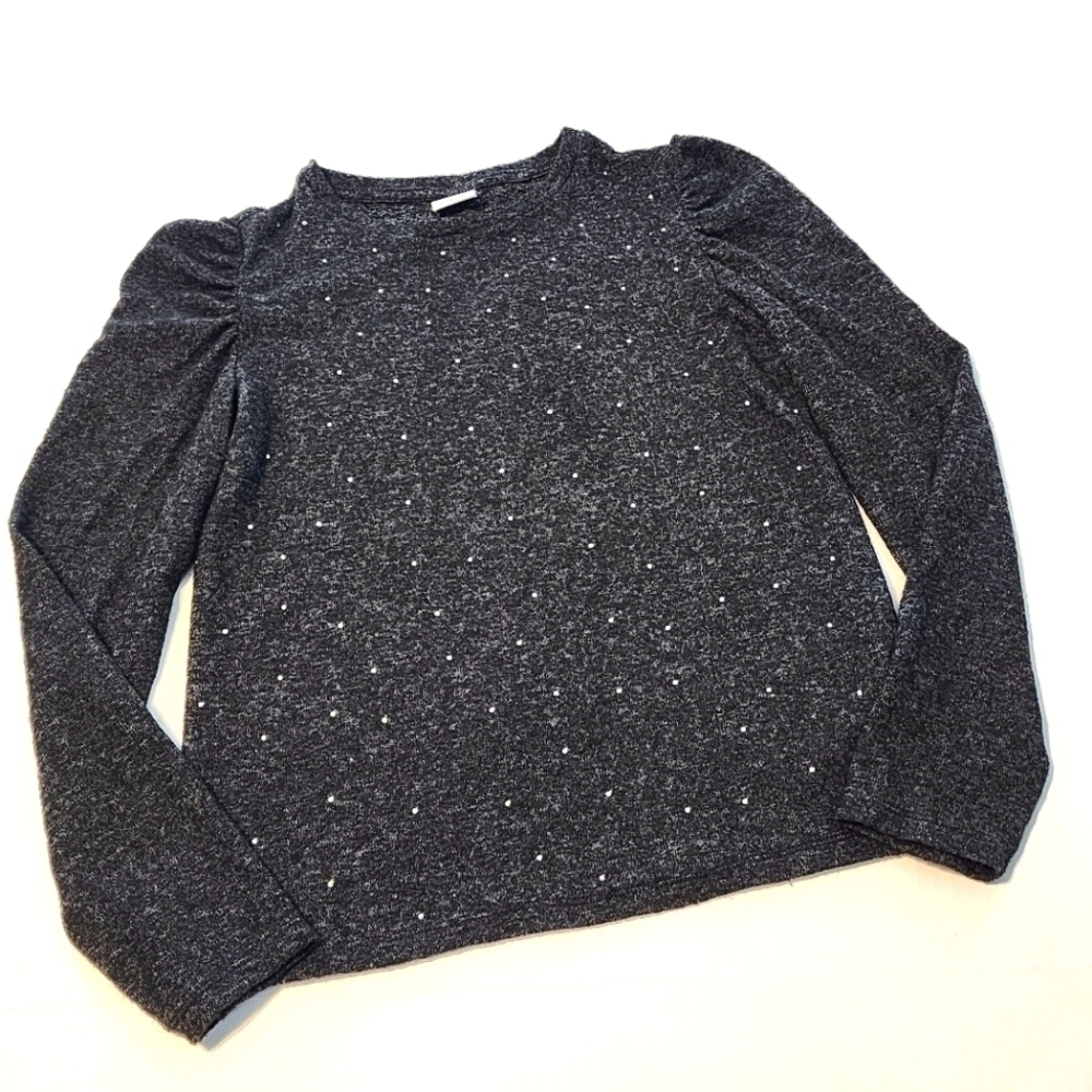Zara girls size 11-12 charcoal grey top